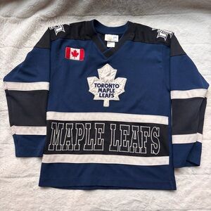 VINTAGE Toronto Maple Leafs Hockey Jersey Youth SM / 8 90s